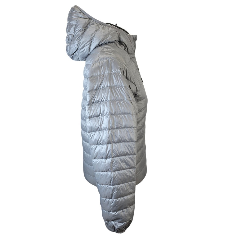 Uniqlo MoMA Keith Haring Silver Puffer Jacket Down Hooded 2014 Special Edition 8 - Picture 4 of 13